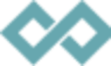 a blue rhombus pattern on a black background