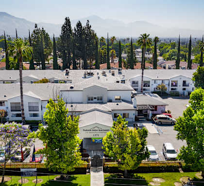 Exterior view at Parkside Senior Apartments ,California