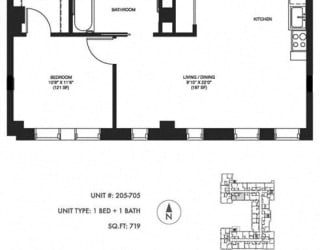 Unit image at Somerset Place Apartments, Chicago