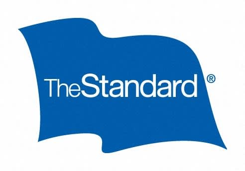 the standard logo is shown against a white background
