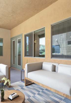 a kitchen and dining room with a table and chairs at Pima Canyon, Arizona, 85704