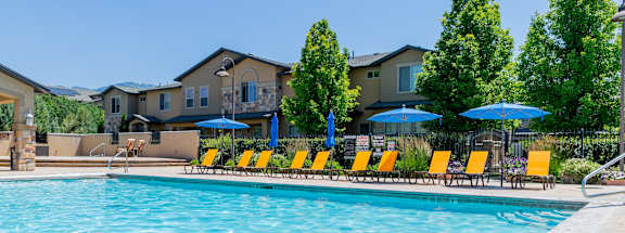 Swimming Pool at Four Seasons Apartments and Townhomes