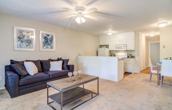 The Element at 3900 Spacious Living Room alternative view