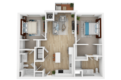two bedroom