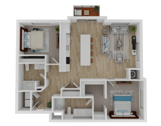 two bedroom
