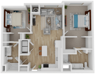 two bedroom