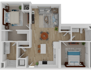 two bedroom