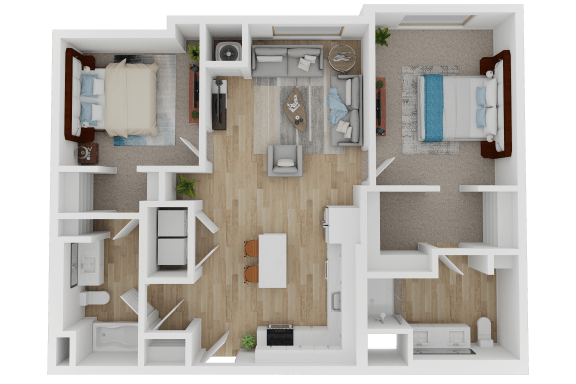 two bedroom