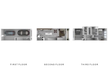  Floor Plan 2x2.5 Tandem Garage