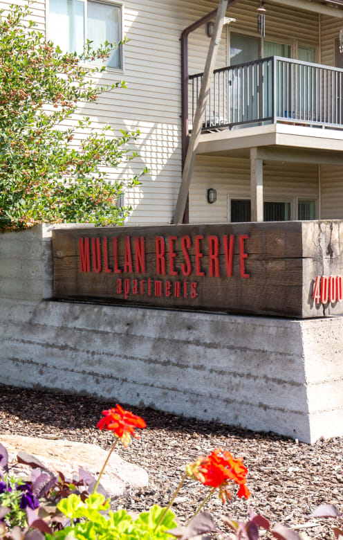 a large sign with the words human resource development on it in front of a tree Mullan Reserve Apartments, Missoula, MT 59808
