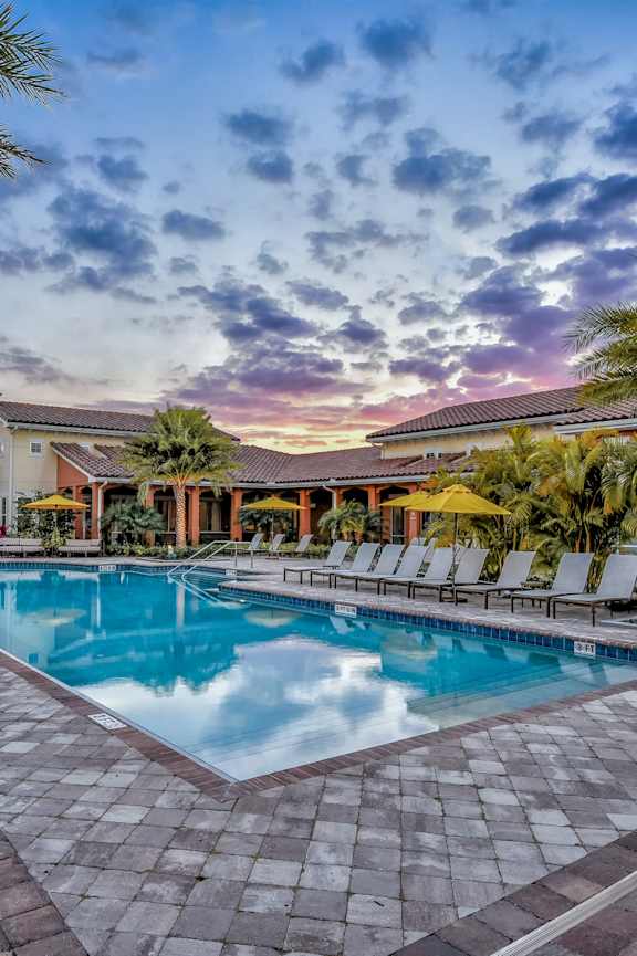 the pool area at the resort at longboat key club