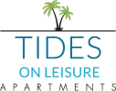 the logo for tides at whispering hills apartments