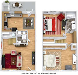  Floor Plan BILTMORE TOWNHOUSE