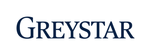 The image features the word "GREYSTAR" in blue letters.