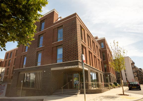 the building in which the apartment is located