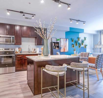 our apartments offer a kitchen