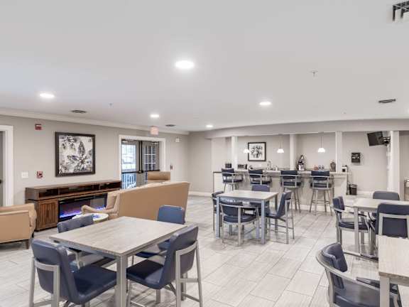 Spacious Community With Ample Sitting at Gardens of Traville, Maryland , 20850