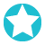 A blue pixelated figure of a person walking.