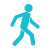 A pixelated image of a person sitting at a desk.