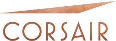a green background with the word corralled written in copper