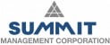 the logo for summit management corps new company name