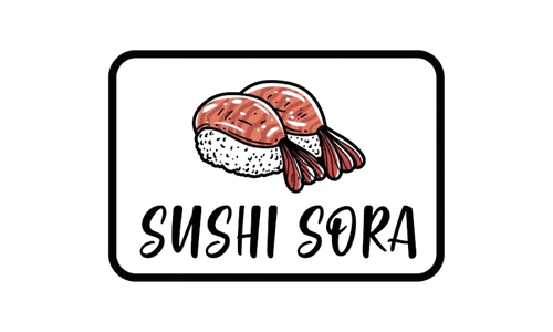a logo of sushi soap on a green background at Versus, Calgary, Alberta, T2R 1A8