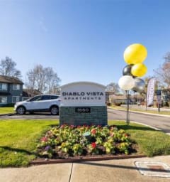 property signage at Diablo Vista Apartments, Livermore, 94551