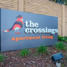Property Signage at Sunnyvale Crossings Apartments, LLC, California