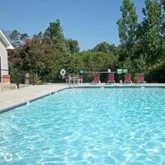 Sparkling Swimming Pool at Greens of Concord, North Carolina