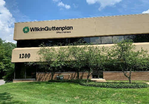A building with the name WilkinGuttenplan on it.