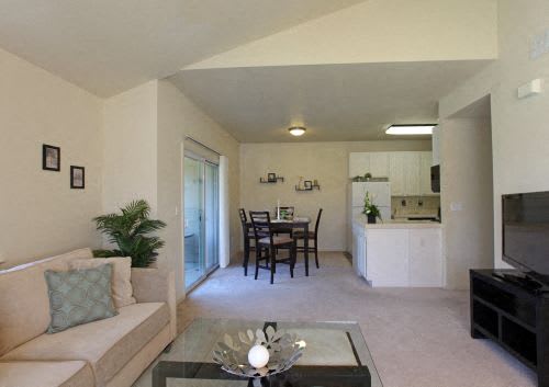Additional View of Living Room and Dining Room