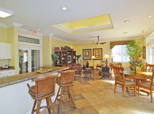 Clubhouse at Grande Oaks Apartments in Tampa FL