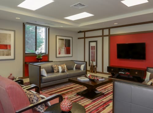 Clubhouse at West Brickell Tower Senior Apartments in Miami