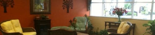 lounge at Casa Santa Marta II Senior Apartments in Sarasota, FL