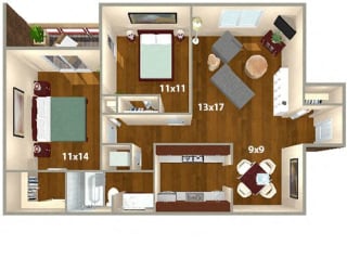 Floor Plan Huron Renovated