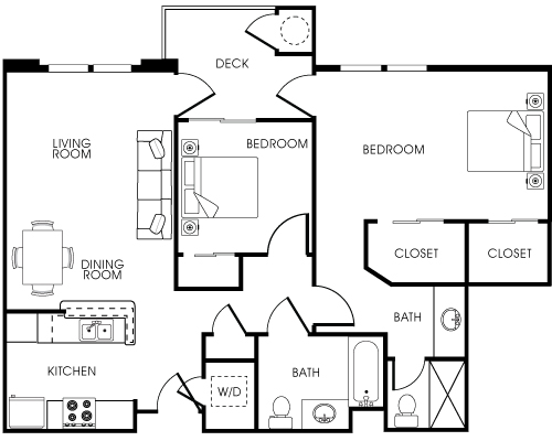 Floor Plan  2b2b