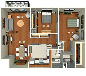 2 BR Large