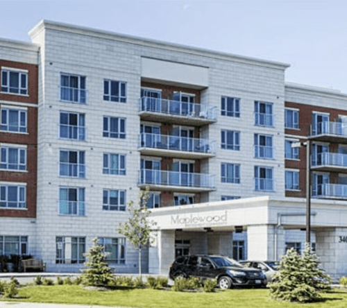 An image of the outside of Carlingwood building