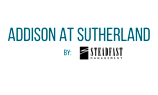 A title slide with the text "Addison at Sutherland" and a placeholder for the author's name.