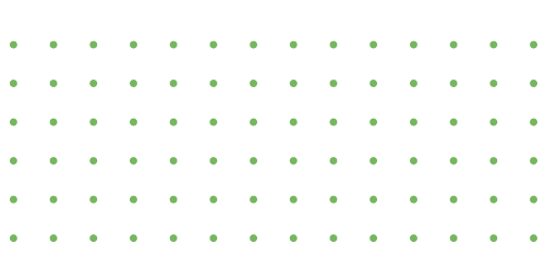 a pattern of green dots on a black background