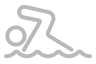 A swimmer is depicted in a stylized icon at The Villages Apartment of Bayan Grove in Boynton Beach, FL