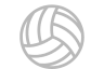 A simple black and white image of a volleyball at The Villages Apartment of Bayan Grove in Boynton Beach, FL
