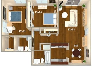 Floor Plan Ontario A