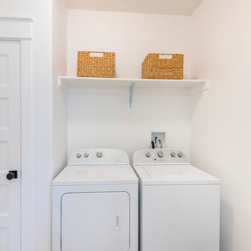 Washer and dryer