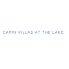 A logo with the text Capri Villas at the Lake.