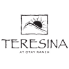 A logo with a mountain and sun design and the words "TERESINA at Lomas Verdes".