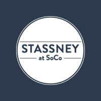 Logo at Stassney at SoCo, Austin, 78744