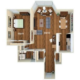  Floor Plan Monticello