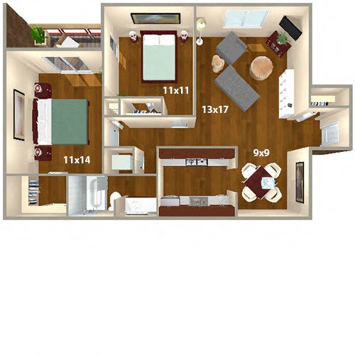 Floor Plan  Huron