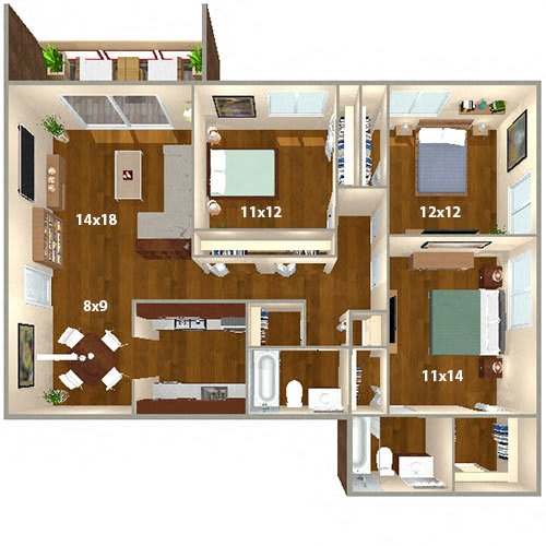 Floor Plan  Superior Renovated